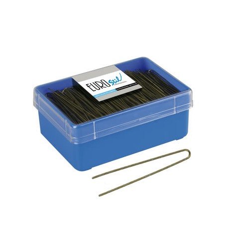 HORQUILLA MOÑO 400UNID. 65MM  RUBIAS