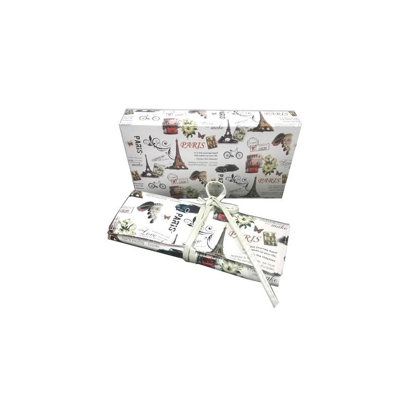 MANTA 12 PINCELES Ciudades PARIS | FAMA FABRE