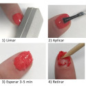REMOVER GEL LACK 15ml -Pincel en 5 minutos | False