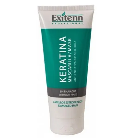 Exitenn mascarilla anti-frizz 200ml para cabello suave