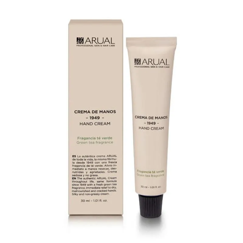 ARUAL Crema de Manos Té Verde 30 g | Arual