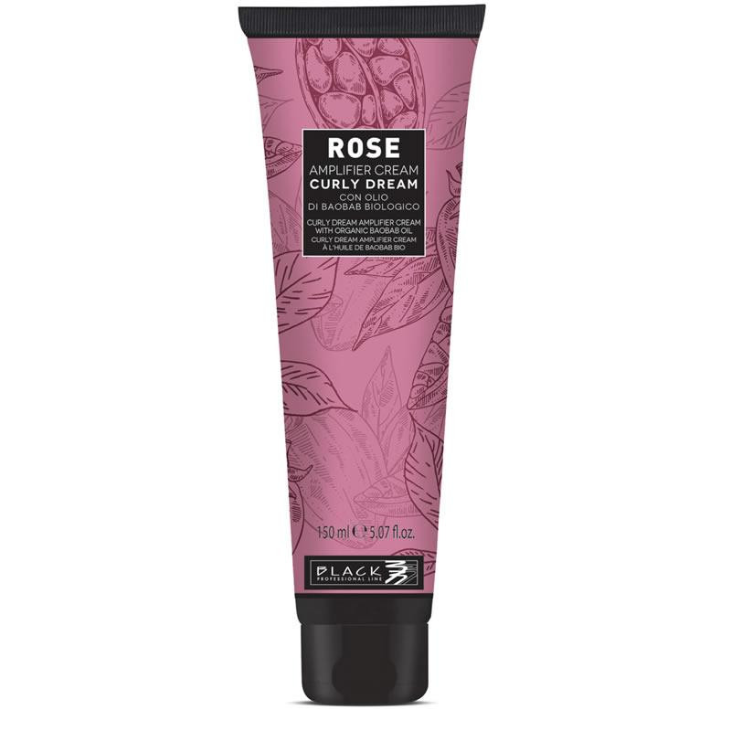 CURLY ROSE DREAM Crema RIZOS 150 ml AMPLIFER | Black Line