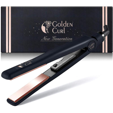 Plancha GOLDEN CURL The Rose Gold