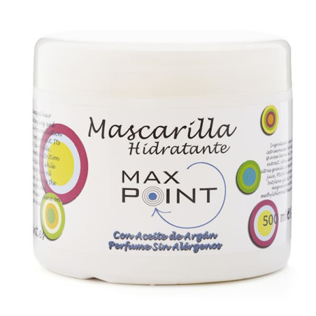 MASCARILLA HIDRATANTE con Aceite de Argan MAX POINT 500gr