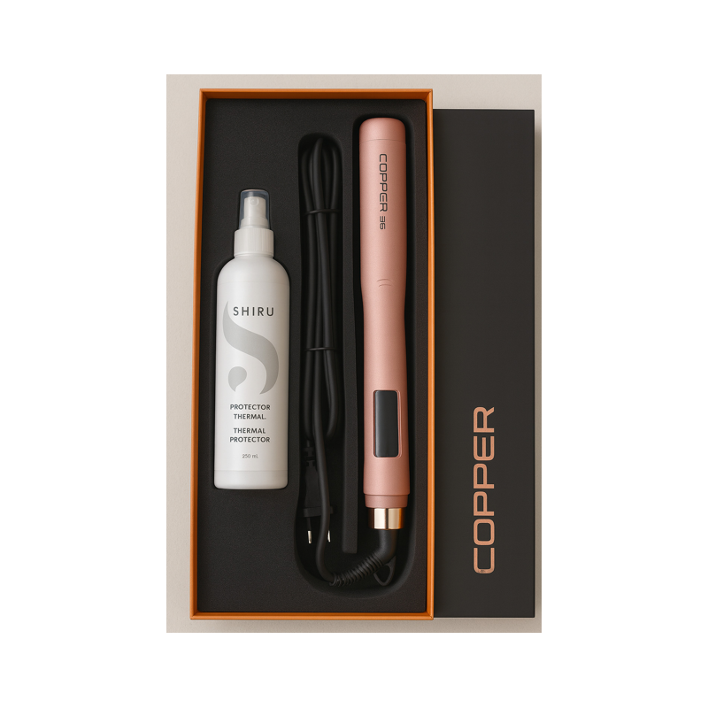 PLANCHA AG COPPER TITANIO 250º GOLDEN ROSE | Asuer