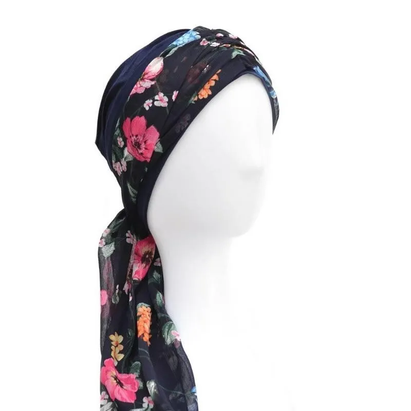 Turbante Beata Azul Marino