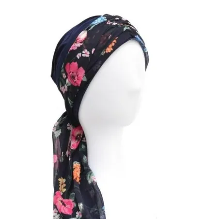 Turbante Beata Azul Marino