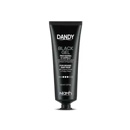 Dandy Gel Black 150 ml - fijación duradera y flexible