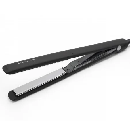 Corioliss C3 Black Soft Touch Chrome - Plancha Pelo