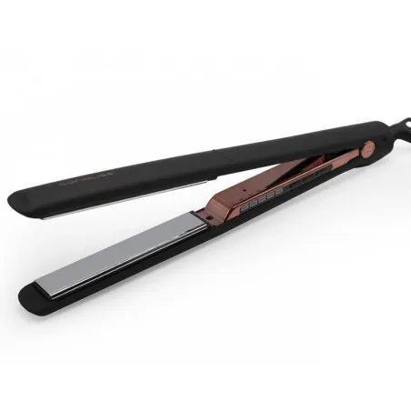 Corioliss C3 Black Soft Touch Copper - Plancha Pelo