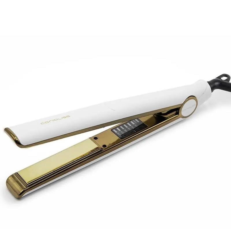 CORIOLISS PLANCHA DE PELO C1 DIGITAL WHITE GOLD SOFT TOUCH | CORIOLISS