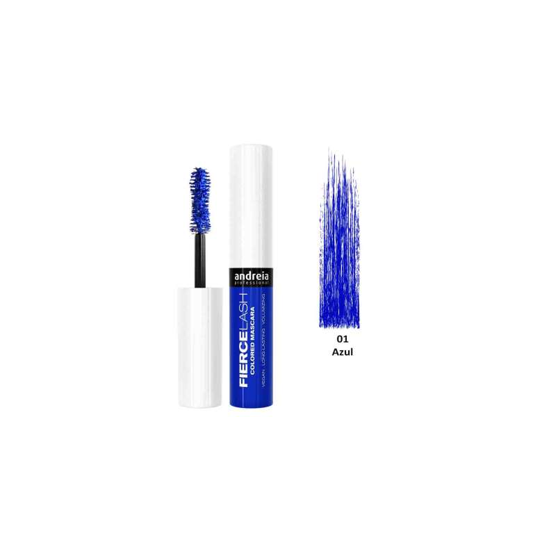 MASCARA Pestañas AZUL FIRCE LASH VEGAN 01 AZUL | ANDREIA Profesional