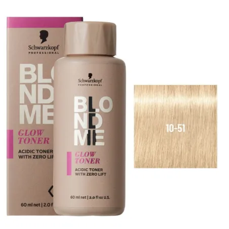 Schwarzkopf BlondMe Toner Ácido 10-51 60ml brillo y tono