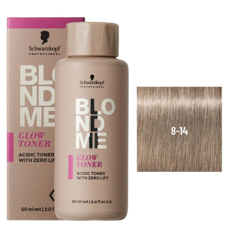 Schwarzkopf Professional BlondMe Matizador Glow Toner 8-14 60 ml | Schwarzkopf Professional
