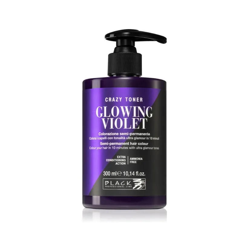 Black Professional Line Toner Glowing Violet 300 ml | Black Professional Line