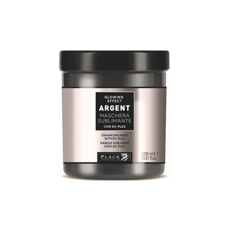 ARGENT Glowing Effect Mascarilla Sublimante 1000 ml | Black Professional Line
