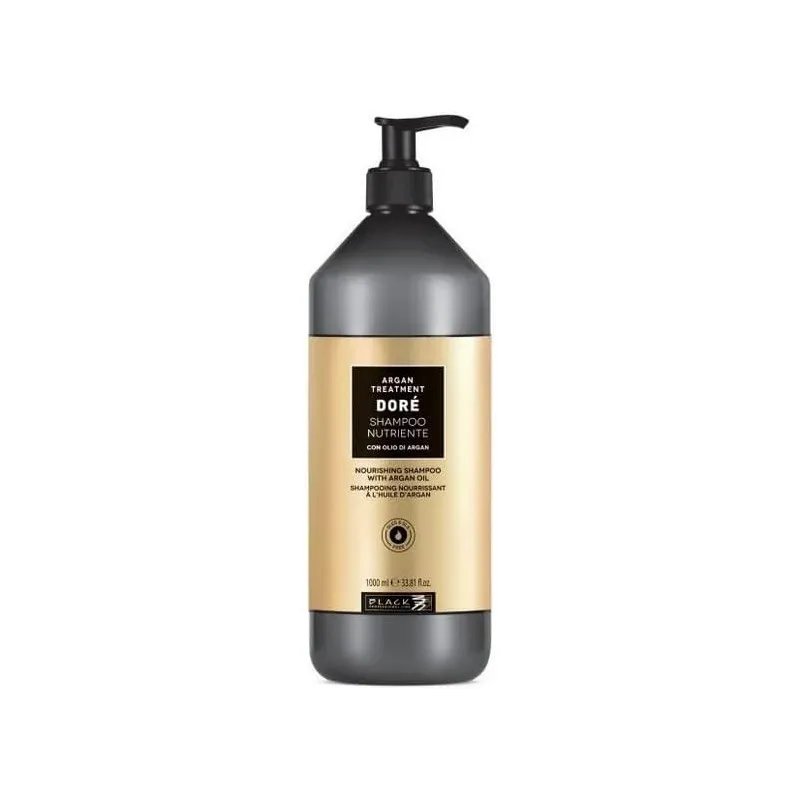 Black Professional Line DORE Argan Treatment Champú Nutriente 1000ml | Black Professional Line