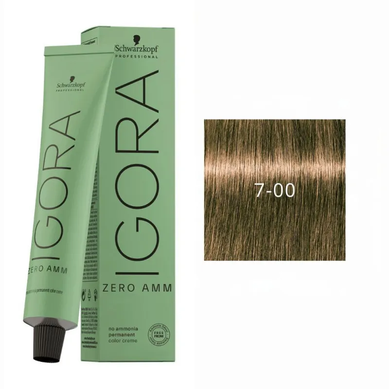 Schwarzkopf Professional IGORA Coloración Permanente 7-00 60ml | Schwarzkopf Professional