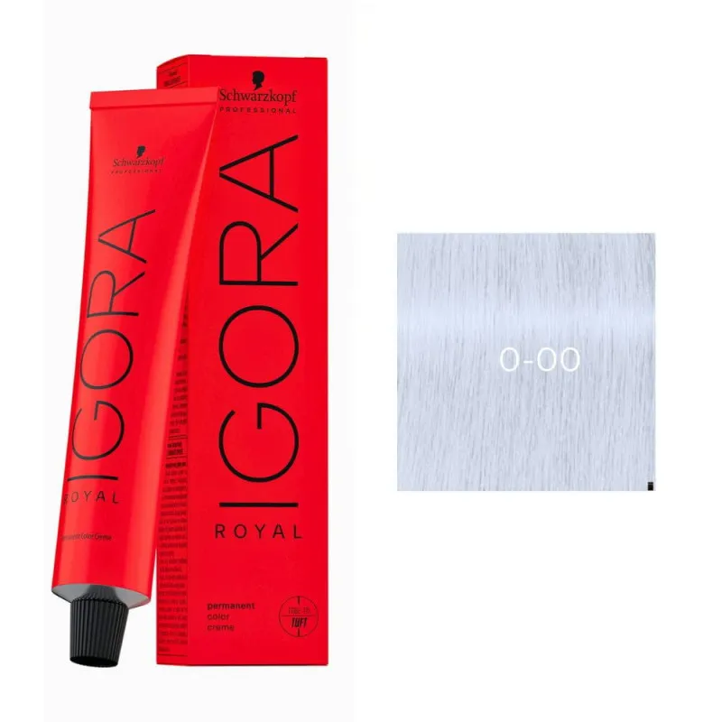 Schwarzkopf IGORA Coloración Permanente 0-00 60ml | Schwarzkopf Professional