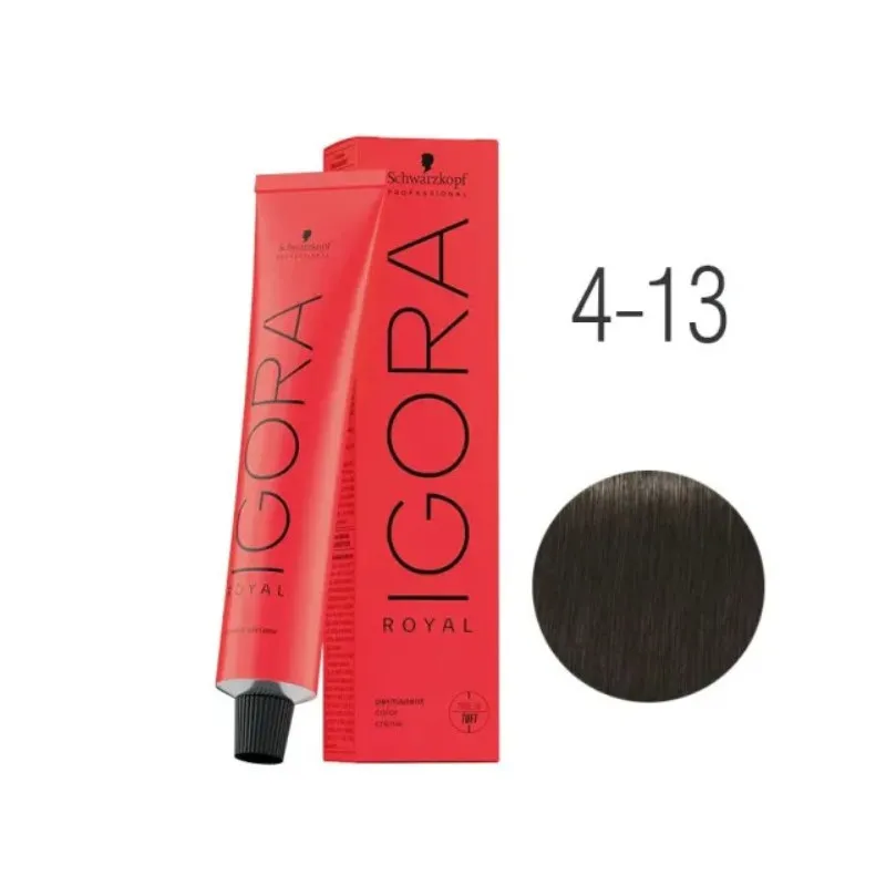 Schwarzkopf IGORA ROYAL Coloración Permanente 4-13 60ml | Schwarzkopf Professional