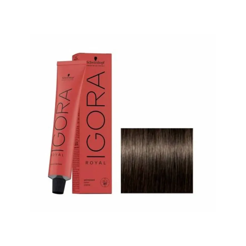 Schwarzkopf Igora Royal Coloración 4.65 Castaño Oscuro Caoba 60ml | Schwarzkopf Professional