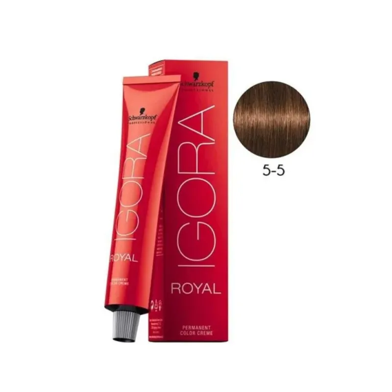Schwarzkopf Igora Royal Coloración Permanente 5-5 60ml | Schwarzkopf Professional