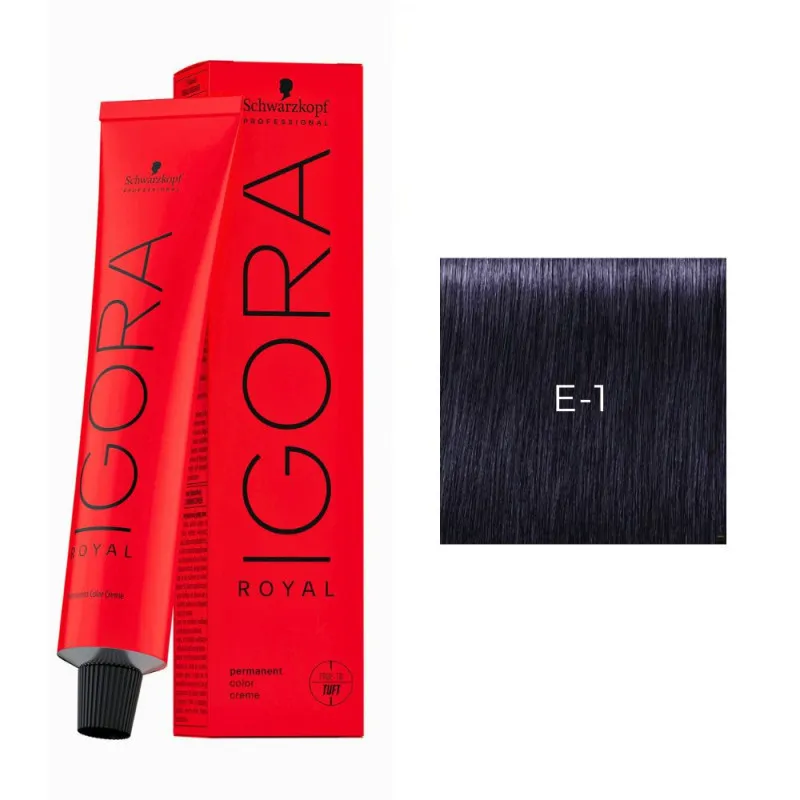 Schwarzkopf Igora Royal Coloración E-1 60ML | Schwarzkopf Professional