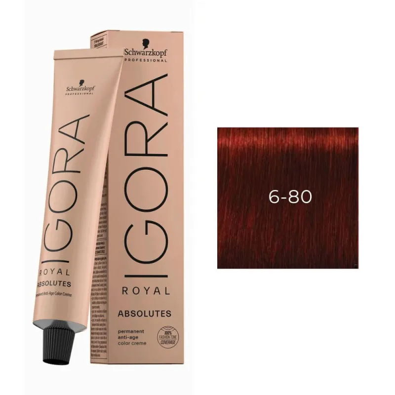 Schwarzkopf Royal Absolutes Coloración 6-80 | ROYAL ABSOLUTES