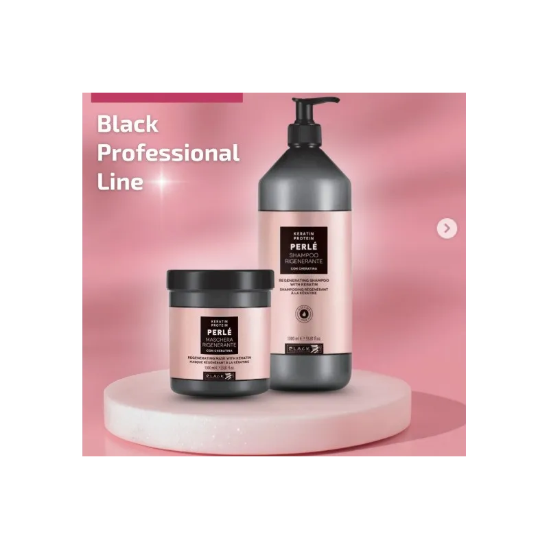 Perlé Champú Reconstructor 1000ml | Black Professional Line