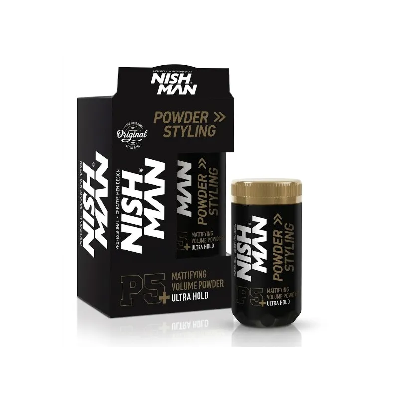 NishMan Polvo Voluminizador P5+ Ultra Hold 20gr | NishMan