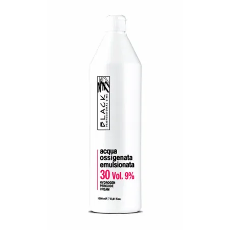 emulsión oxigenada 30 vol 1000ml Black Professional Line calidad profesional