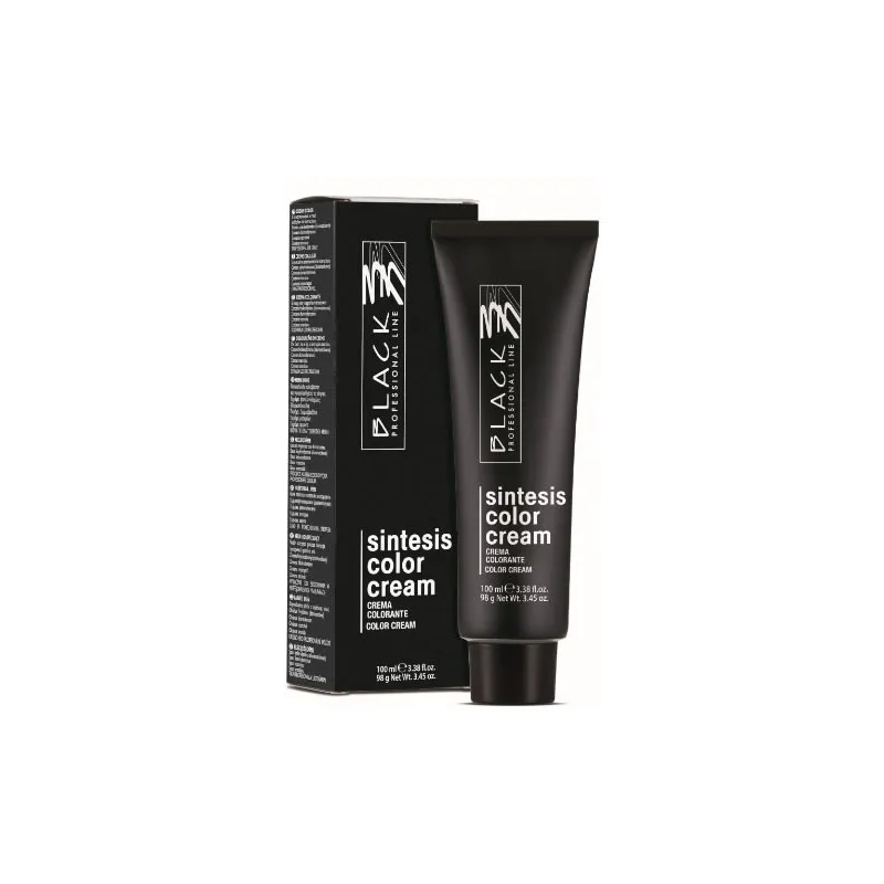 Black Professional Line Sintesis Crema Colorante 1.0 Negro 100ml | Black Professional Line