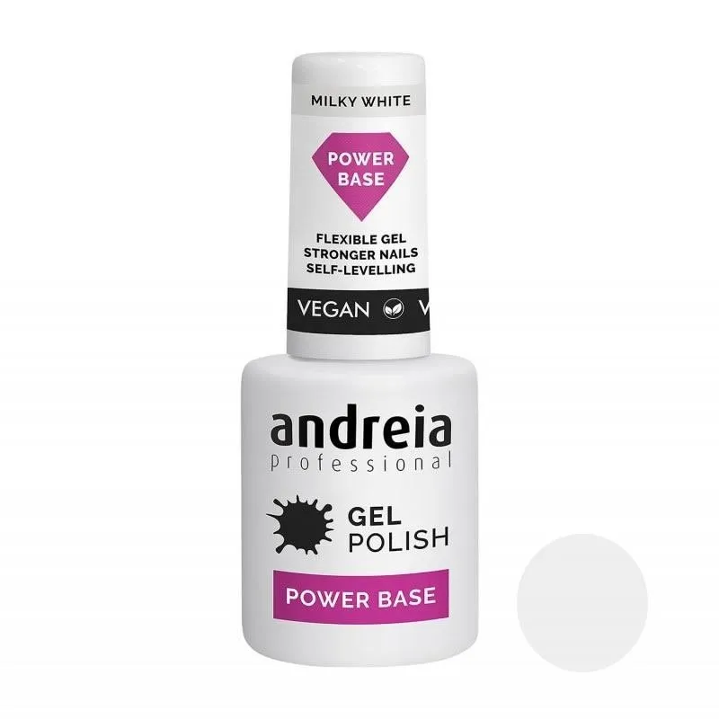 Andreia Professional Gel Polish Milky White 10,5 ml | Carpel