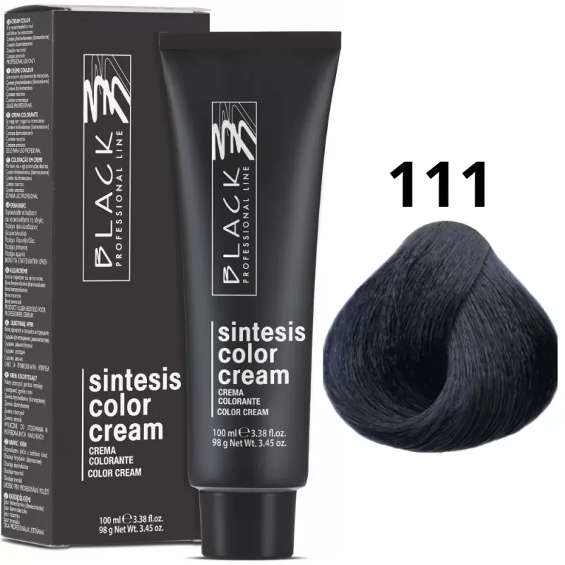 Black Professional Line Sintesis Color Crema Colorante 111 100ml | Black Professional Line