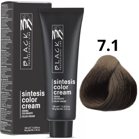 Black Professional Line Sintesis 7.1 crema colorante 100ml