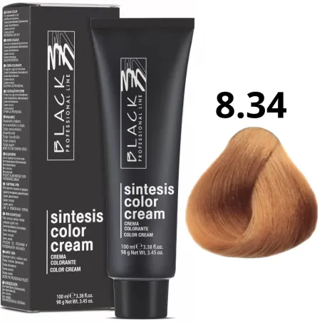 Black Professional Line Sintesis 8.34 crema colorante 100ml