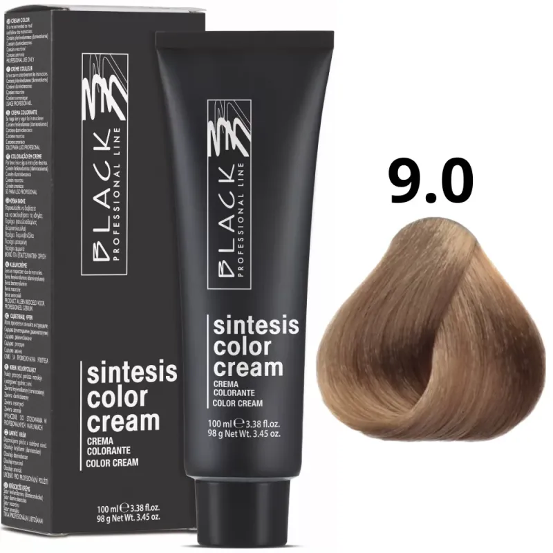 Black Professional Line Sintesis Color Cream 9.0 100ml | Black Professional Line