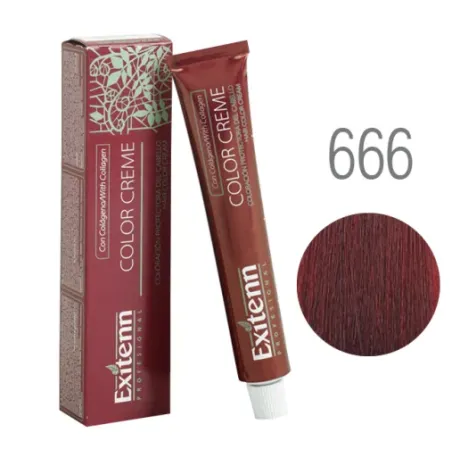 Exitenn Color Crème 666 Rojo Rubí 100ml brillante