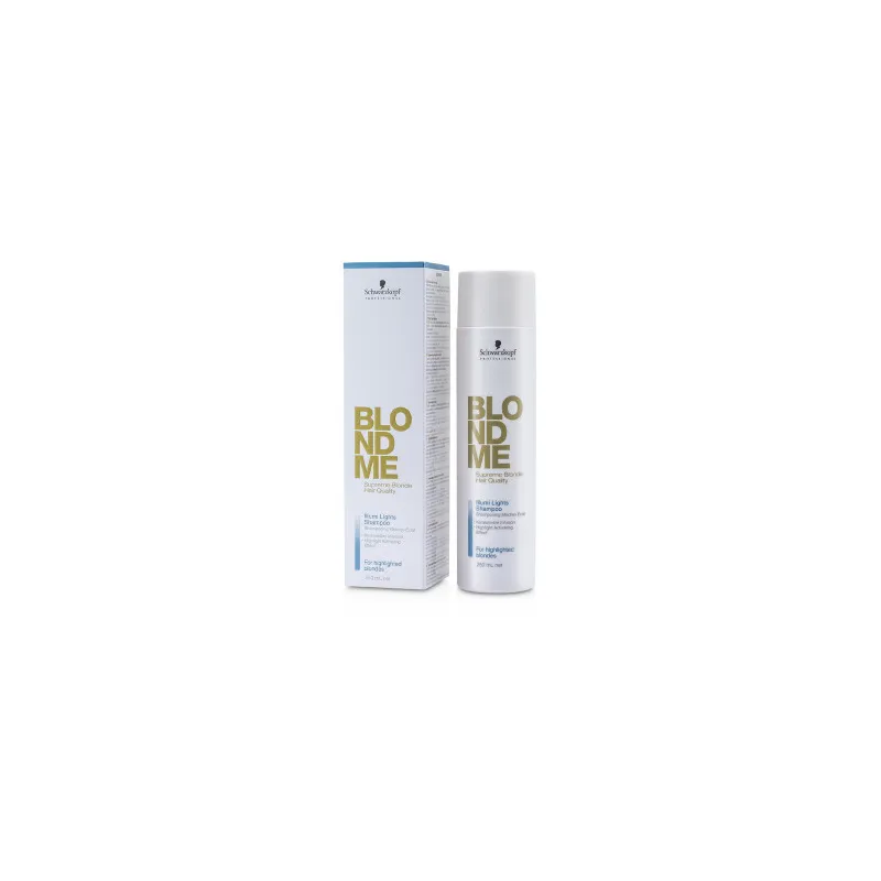 Schwarzkopf BLONDME Champú Supreme Blonde 250ml | Schwarzkopf Professional