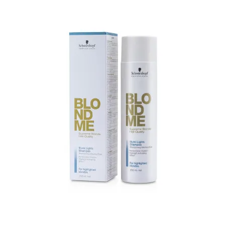 Schwarzkopf BLONDME champú 250ml para rubios radiantes
