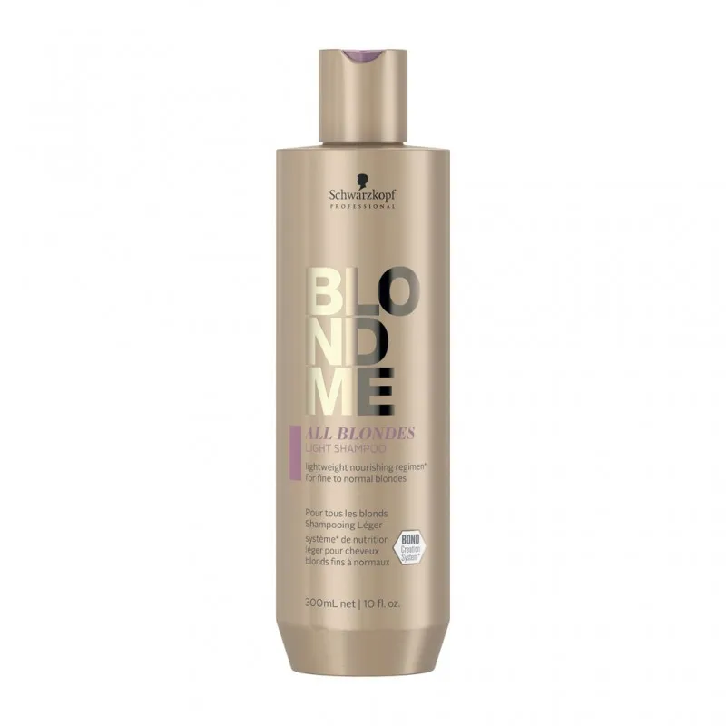 Schwarzkopf BLONDME Champú Light All Blondes 300ml | Schwarzkopf Professional