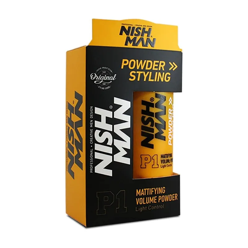 POLVO VOLUMINIZADOR NISH MAN P1 LIGHT CONTROL 20GR | NishMan