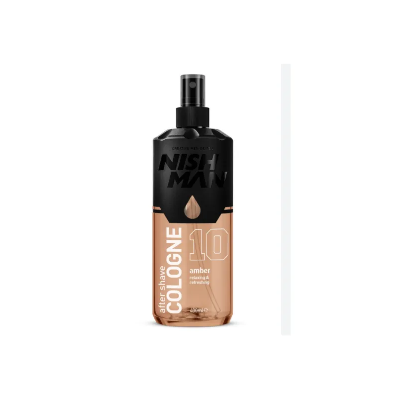 COLOGNE AFTER SHAVE 10 amber 400ml NISHMAN | NishMan