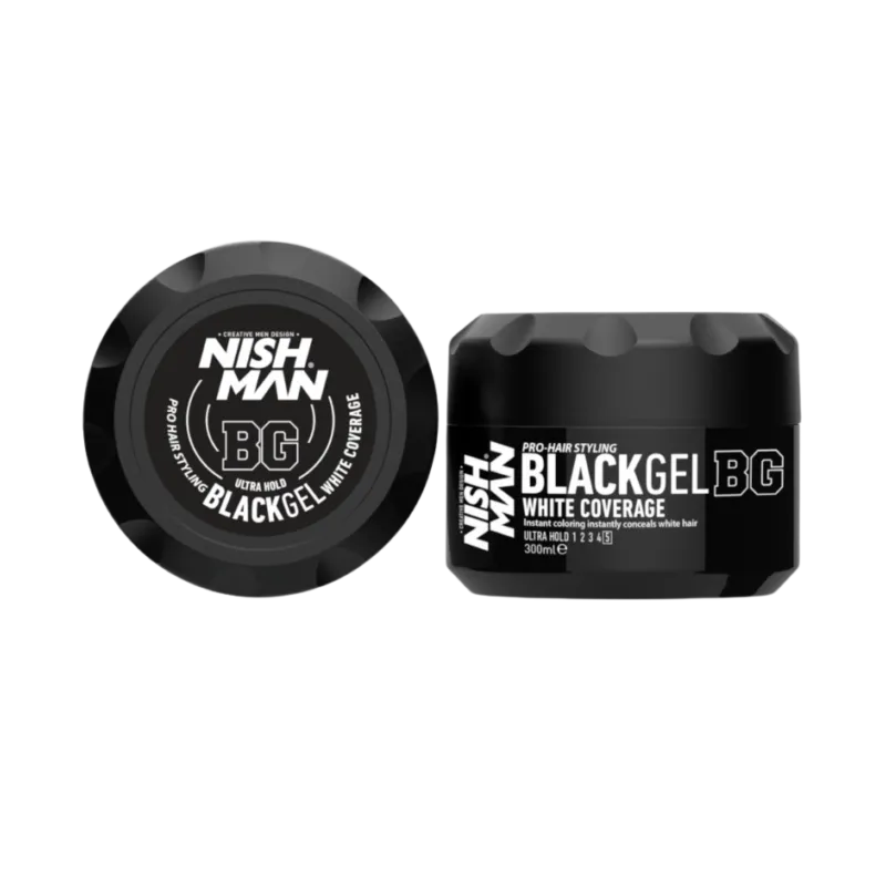 GOMINA NEGRA NISHMAN 300ML | NishMan