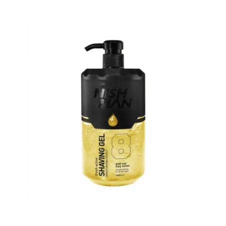 Gel Shave para afeitado de contornos 8 1L NISHMAN