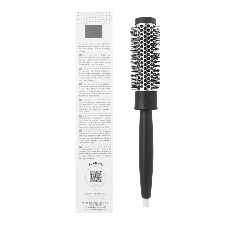 Termix Cepillo Térmico 23mm Peinado Duradero - reverso (INCI / modo de empleo)