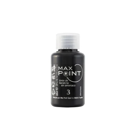 Max Point Tinte de Keratina Sin Amoniaco 60ml