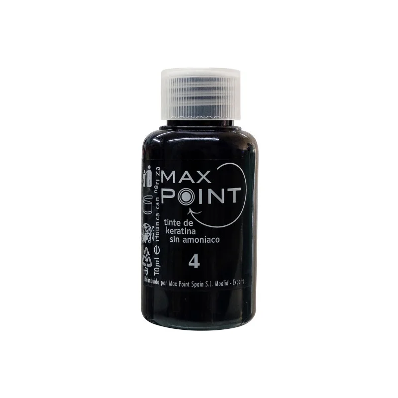 Max Point Tinte de Keratina Sin Amoniaco Nº4 60ml | Max Point