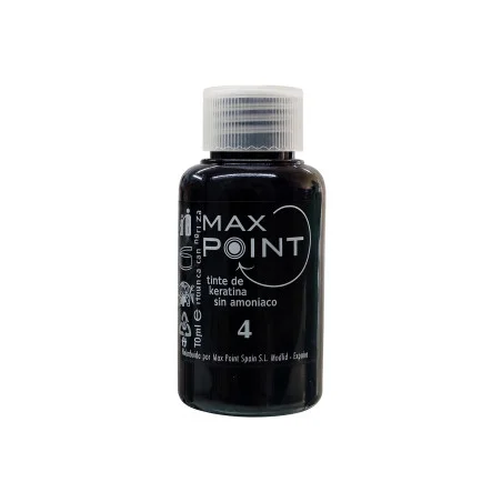 Max Point Tinte de Keratina Sin Amoniaco 60ml