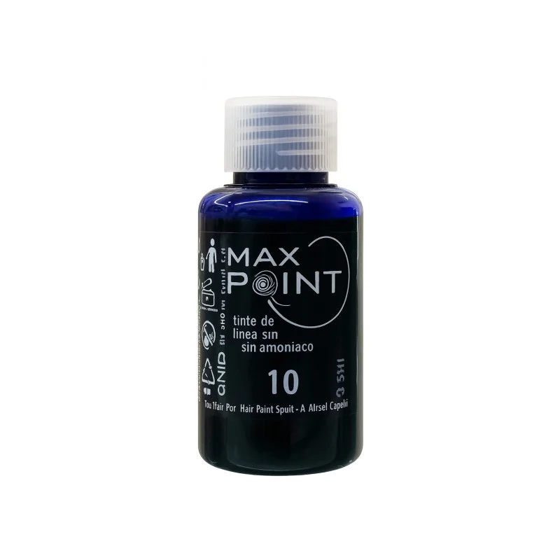 Max Point Tinte de Keratina Sin Amoniaco Nº10 60ml | Max Point